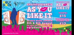 Butterfly Theatre Present As You Like It image