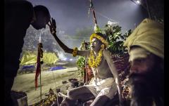 Photo exhibition of Boguslaw Maslak's "Kumbh Mela 2013: Pilgrims & Sadhus" image