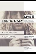 NOVA Music presents LIVE folk/blues/indie music: Tadhg Daly + Tom Figgins + Tom Dunne image