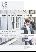 Nova Music Presents Live Folk/blues/indie Music: Tim De Graauw + Will Robert + Henry Southall image