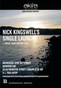 Live Folk Music: Akira Records presents Nick Kingswell's Single Launch image