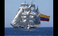Colombia’s iconic Tall Ship ‘ARC Gloria’ returns to London image