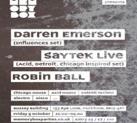 Memory Box: influences sets: Darren Emerson + Saytek Live image