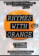 Rhymes with Orange - Stand up poetry with a punch  image