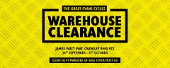 Evans Cycles Warehouse Clearance image