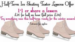 Half term Ice Skating Taster Lessons offer image