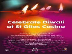Celebrate Diwali at St Giles Grosvenor Casino image