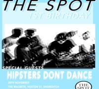 The Spot: 1st Birthday w/ Hipsters Don't Dance image
