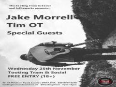 Jake Morrell, Tim OT and a special guest Live at the Tram (free entry) image