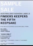 Australian Fashion Labels Sample Sale image