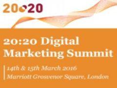 20:20 Digital Marketing Summit: March 2016, London image
