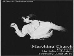 Marching Church live at Birthdays, London image