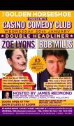 Golden Horseshoe Presents Casino Comedy Club with Bob Mills & Zoe Lyons image