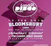 The London Disco Society - Valentine's Especial image