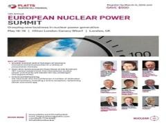 Platts 11th Annual European Nuclear Power Conference image