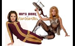 Mrs Peel vs Barbarella image