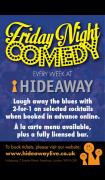 Friday Night Comedy at Hideaway image