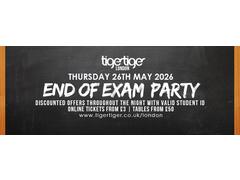 End of Exams Party #TigerThursdays image