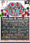 Little LOUD Pirates, All ages matinée: The Priscillas, The Wimmins' Institute, The Pirate Queens and Sea Vitch image