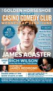 Comedy Club With James Acaster & Rich Wilson hosted by James Redmond image