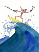 Children's Theatre - 'Mrs Armitage and the Big Wave' Quentin Blake image