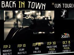 James Tormé 'Back In Town' Limited Selection Venues Tour image