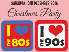 I Love The 80s Vs 90s Christmas Party image