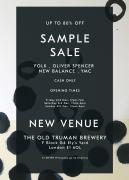 YMC, Folk, New Balance and Oliver Spencer Sample Sale image