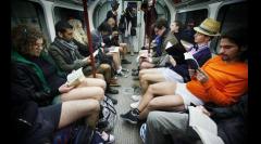 No Trousers On The Tube image