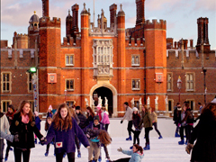 Hampton Court Palace Ice RInk image
