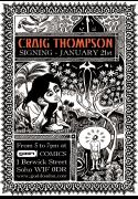 Craig Thompson Signing at Gosh! image