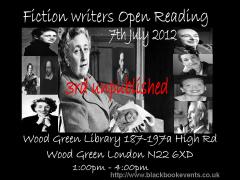 3rd Unpublished Fiction Writers Open Reading 2012 image