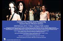 Concert for Peace and Prosperity: Eastern Voices - Western Echoes image