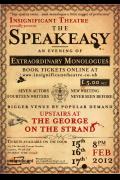 The Speakeasy = Extraordinary Night of Monologues image