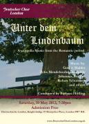 "Unter dem Lindenbaum" A-Cappella concert by the Deutscher Chor London image
