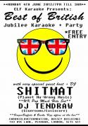 Jubilee Best of British UTube Karaoke + Free Shitmat and DJ Tendraw After party image