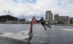 Wakeboarding in Royal Docks image