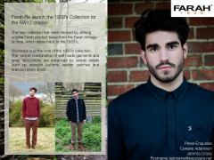 Farah re-launch 1920's collection image
