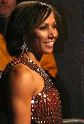 Kelly Holmes, Audience with Lionel Richie at the ITV Studios