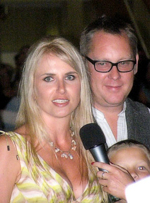 Vic Reeves, The Simpsons Movie Premiere at the O2 Arena in Greenwich