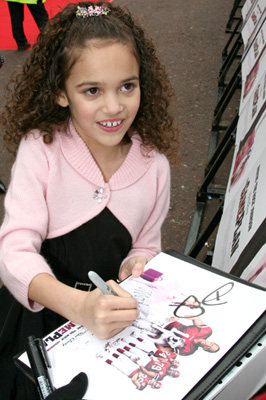 Madison Pettis, The Game Plan Premiere in Leicester Square