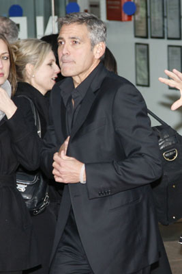 George Clooney, Leatherheads premiere in Leicester Square