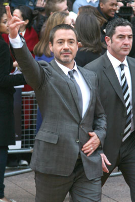 Robert DowneyJr, Iron Man Premiere in Leicester Square