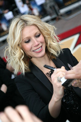Gwyneth Paltrow, Iron Man Premiere in Leicester Square