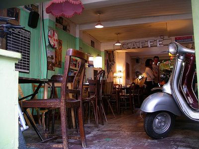 Get a Vespa with your coffee image
