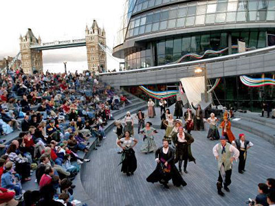 Theatre in an amphitheatre picture