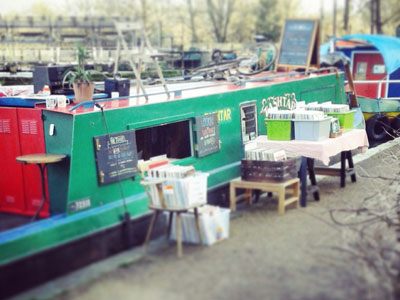 Get on board a floating record shop image