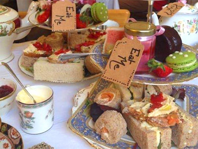 Have afternoon tea in a 1930s tearoom image