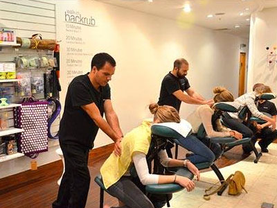 Get a walk-in massage between shops image