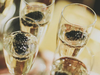 Drink healthy champagne image